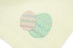 TriChi Design Place Settings & Linens|Easter Egg Yellow Linen Napkin, Set of 4