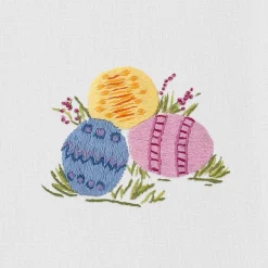 Henry Handwork Place Settings & Linens|Easter Eggs Napkin