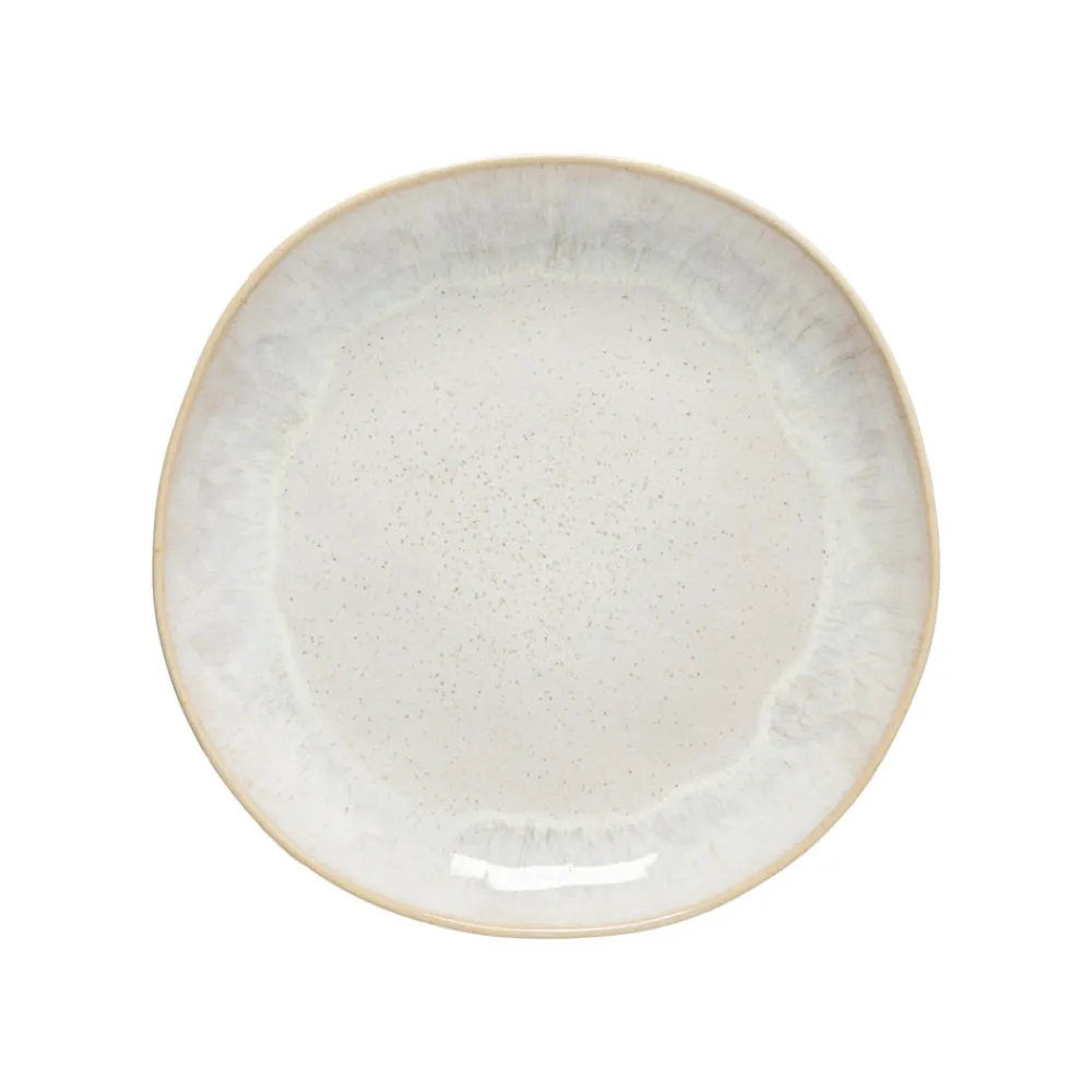 Costa Nova Dinnerware|Eivissa Collection Dinner Plates in Sand Beige, Set of 6