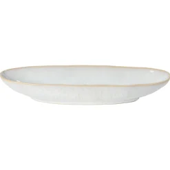 Costa Nova Dinnerware|Eivissa Collection Oval Platter 13" in Sand Beige