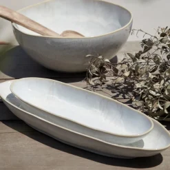 Costa Nova Dinnerware|Eivissa Collection Serving Bowl in Sand Beige