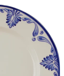 Rebecca Udall Dinnerware|Eleanor Dinner Plate in Blue