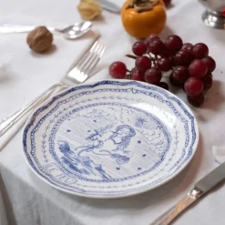 Josephine Dessine Dinnerware|Element "Le Feu" Plate
