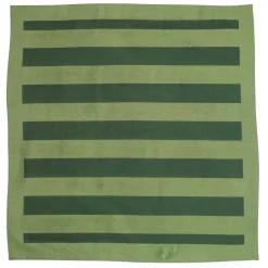 Carolina Irving and Daughters Place Settings & Linens|Elena Green Stripe Napkins