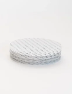 Proper Table Co. Place Settings & Linens|Eliot Classic Ticking Coaster Set