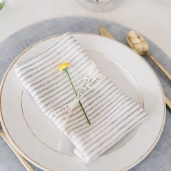 Proper Table Co. Place Settings & Linens|Eliot Classic Ticking Napkin Set