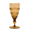 Juliska Glassware|Ella Goblet in Amber