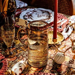 Juliska Glassware|Ella Pitcher in Amber