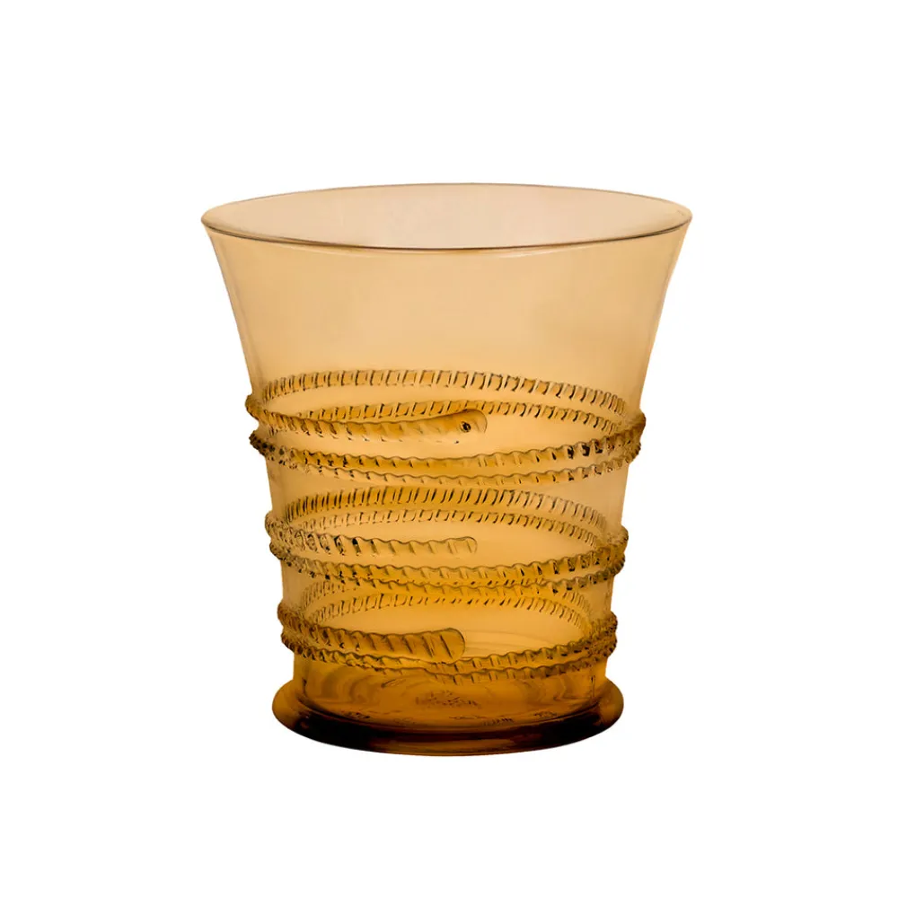Juliska Glassware|Ella Small Tumbler in Amber