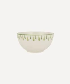 Rebecca Udall Dinnerware|Elouise Cereal Bowl in Green, Set of 6