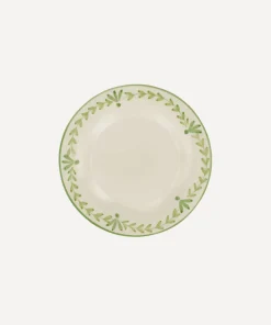 Rebecca Udall Dinnerware|Elouise Dessert Plate in Green, Set of 6