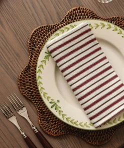 Rebecca Udall Dinnerware|Elouise Dinner Plate in Green