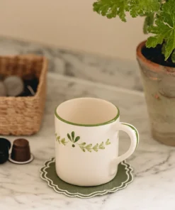 Rebecca Udall Dinnerware|Elouise Mug in Green