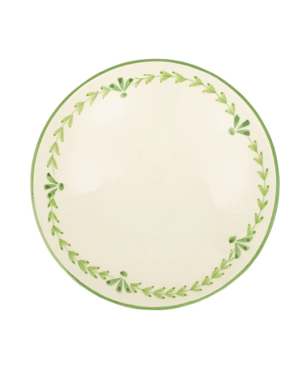 Rebecca Udall Dinnerware|Elouise Pasta Bowl in Green, Set of 6