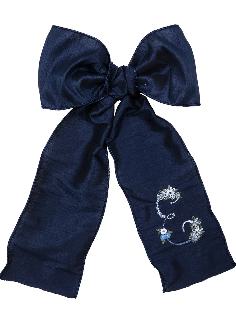 Jefferson Lane Décor|Embroidered Holiday Tree Bow