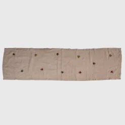 Joanna Buchanan Place Settings & Linens|Embroidered Sparkle Bee Table Runner