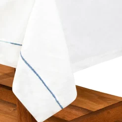 Caravan Place Settings & Linens|Embroidery White Tablecloth