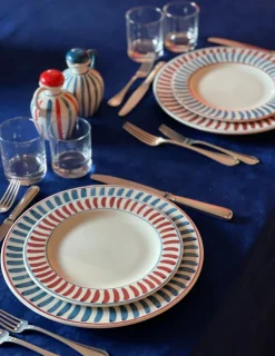 Sveva's Home Dinnerware|Emerald Green Olive Oil and Vinegar Bottle, Set of 2