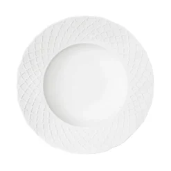 Anna Weatherley Dinnerware|Empire White Rim Soup