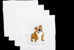Lettermade Place Settings & Linens|English Bulldog Cocktail Napkins
