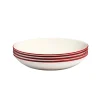 Made In Dinnerware|Entre Bowls in Red Rim
