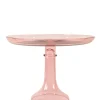 Estelle Colored Glass Glassware|Estelle Cake Stand Rose