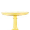 Estelle Colored Glass Dinnerware|Estelle Cake Stand Yellow