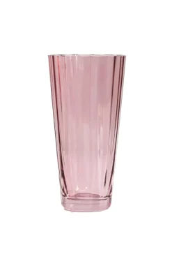 Estelle Colored Glass Glassware|Estelle Colored Sunday High Balls, Set of 6 in Rose