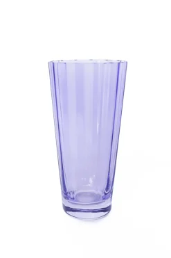Estelle Colored Glass Glassware|Estelle Colored Sunday High Balls, Set of 6 in Lavender