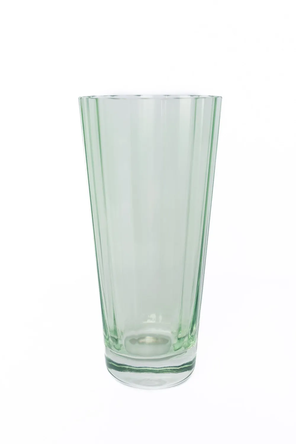 Estelle Colored Glass Glassware|Estelle Colored Sunday High Balls, Set of 6 in Mint Green