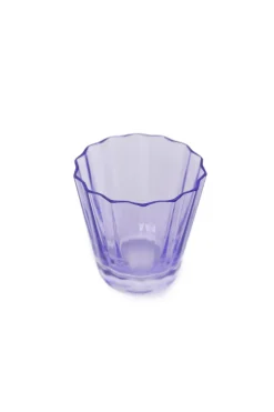 Estelle Colored Glass Glassware|Estelle Colored Sunday Low Balls, Set of 2 in Lavender