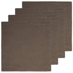 Caravan Place Settings & Linens|Everyday Napkin in Walnut, Set of 4