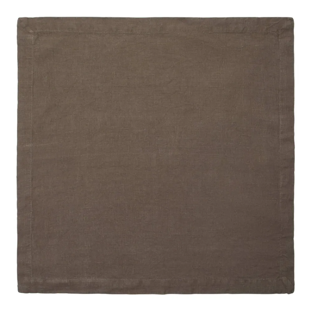 Caravan Place Settings & Linens|Everyday Napkin in Walnut, Set of 4