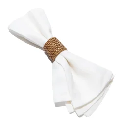 Caravan Wicker|Place Settings & Linens|Everyday Natural Napkin Ring, Set of 4