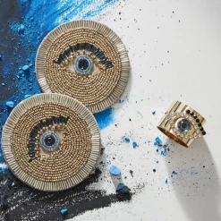 Joanna Buchanan Place Settings & Linens|Evil Eye Napkin Rings, Set of Two