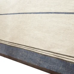 Caravan Place Settings & Linens|Eze 60x60 Tablecloth in Ivory & Blue