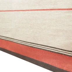 Caravan Place Settings & Linens|Eze 60x90 Tablecloth in Ivory & Red