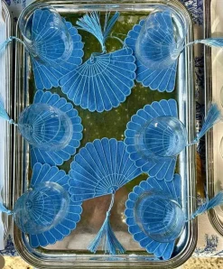 Chefanie Place Settings & Linens|Fan Cocktail Napkins, Set of 4