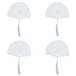 Chefanie Place Settings & Linens|Fan Cocktail Napkins, Set of 4