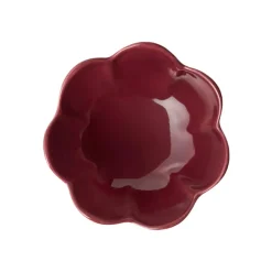 Cabana Dinnerware|Fiore Bowl in Burgundy