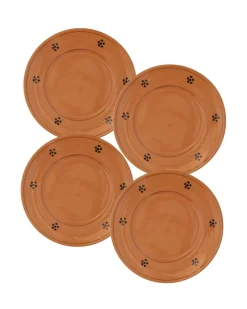 Sharland England Dinnerware|Fiore Dinner Plate, Set of 4