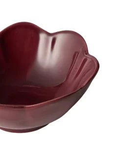 Cabana Dinnerware|Fiore Ice Cream Bowl in Burgundy