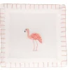 Francesca Miranda Place Settings & Linens|Flamingo Cocktail Napkin, Set of 4