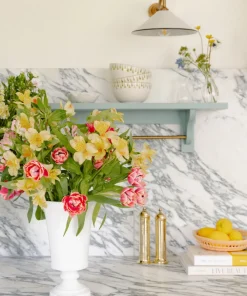 Rebecca Udall Glassware|Flora Ceramic Urn Vase in Medium