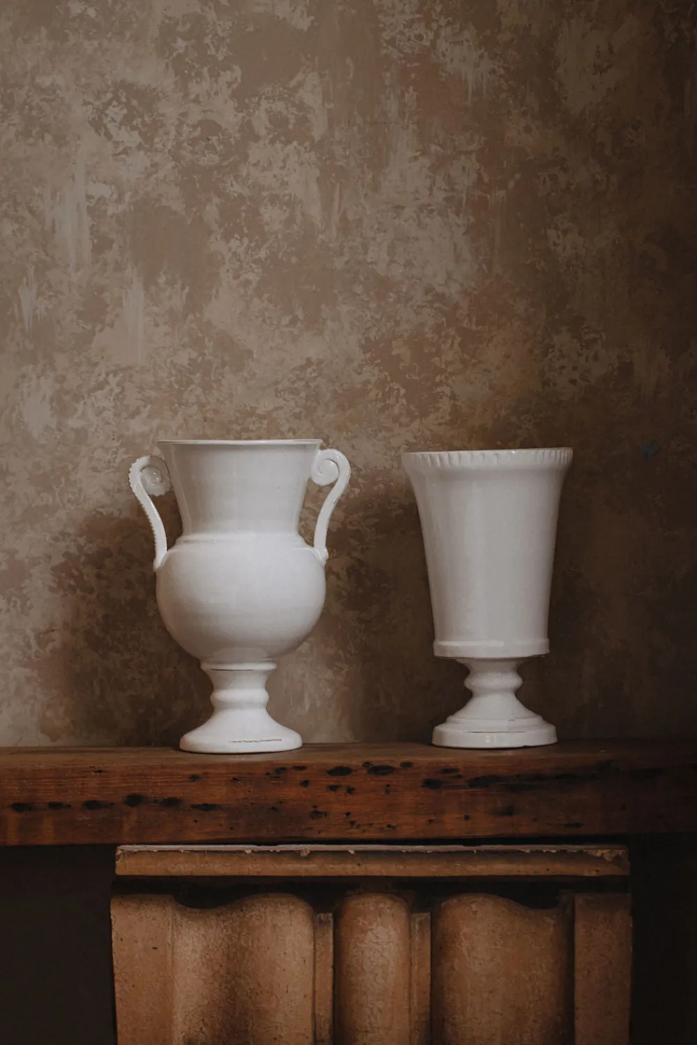 Rebecca Udall Glassware|Flora Ceramic Urn Vase in Medium