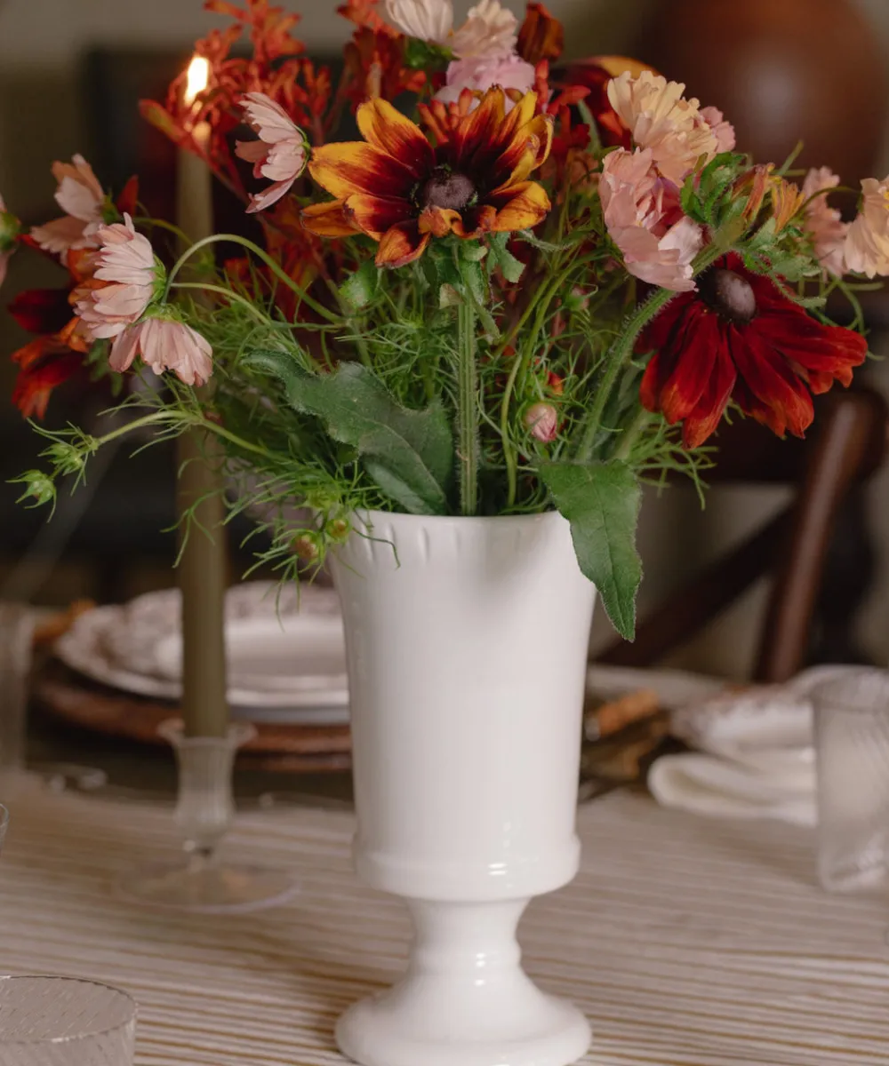 Rebecca Udall Glassware|Flora Ceramic Urn Vase in Medium