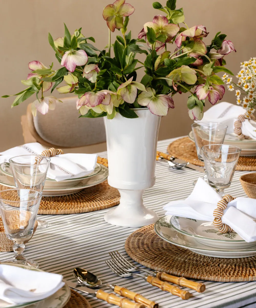 Rebecca Udall Glassware|Flora Ceramic Urn Vase in Medium