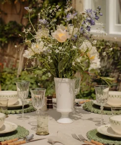 Rebecca Udall Glassware|Flora Ceramic Urn Vase in Medium