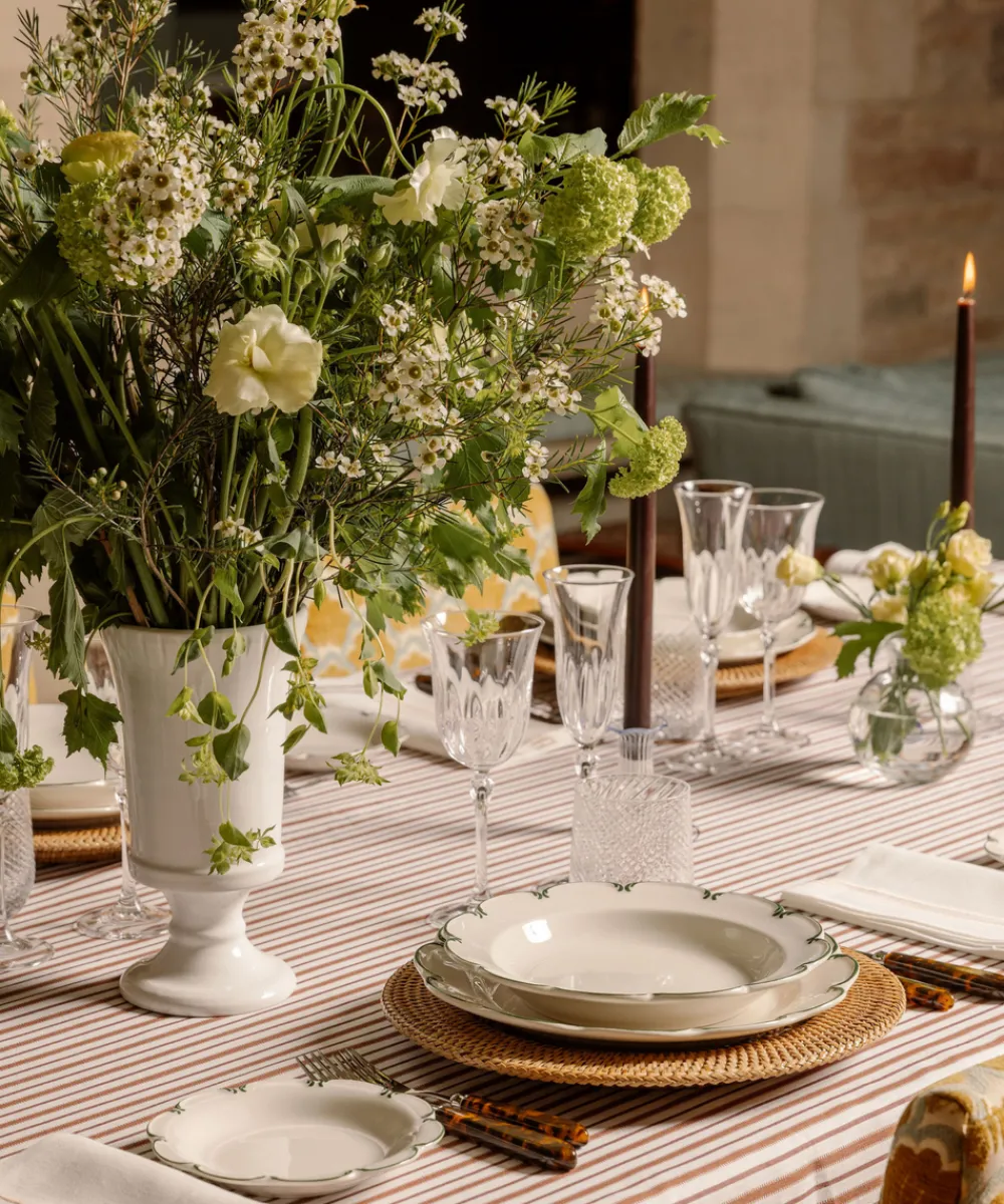 Rebecca Udall Glassware|Flora Ceramic Urn Vase in Medium