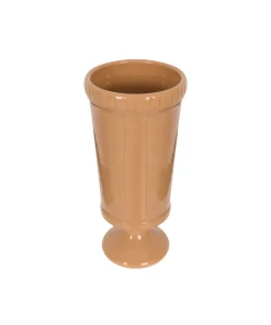 Rebecca Udall Glassware|Flora Ceramic Urn Vase in Terracotta